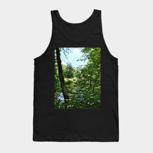 Park With Bridge in Distance Tank Top